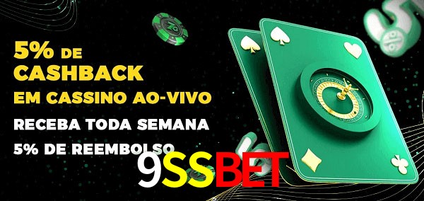 Promoções do cassino ao Vivo 9SSBET